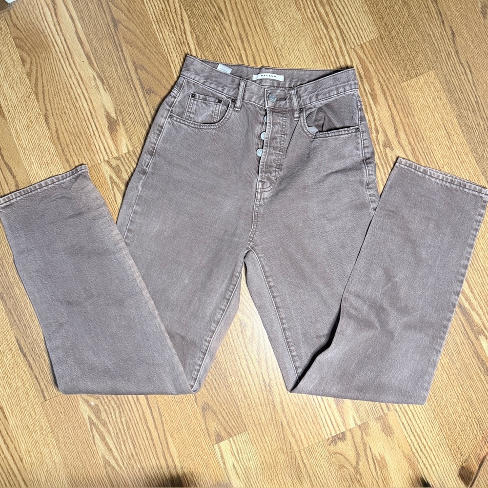 PacSun Dad Jeans Taupe Jeans